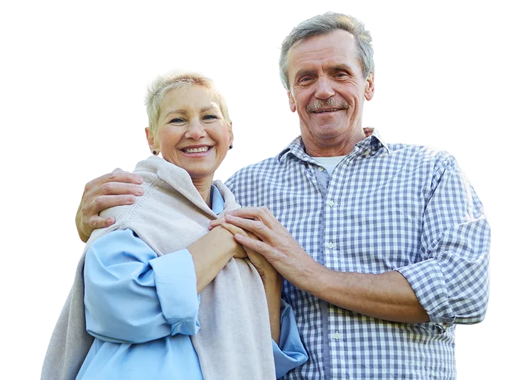 smiling-senior-couple-walking-in-park